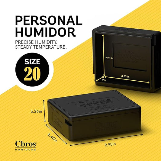 CigarBros Personal Humidor 20ct
