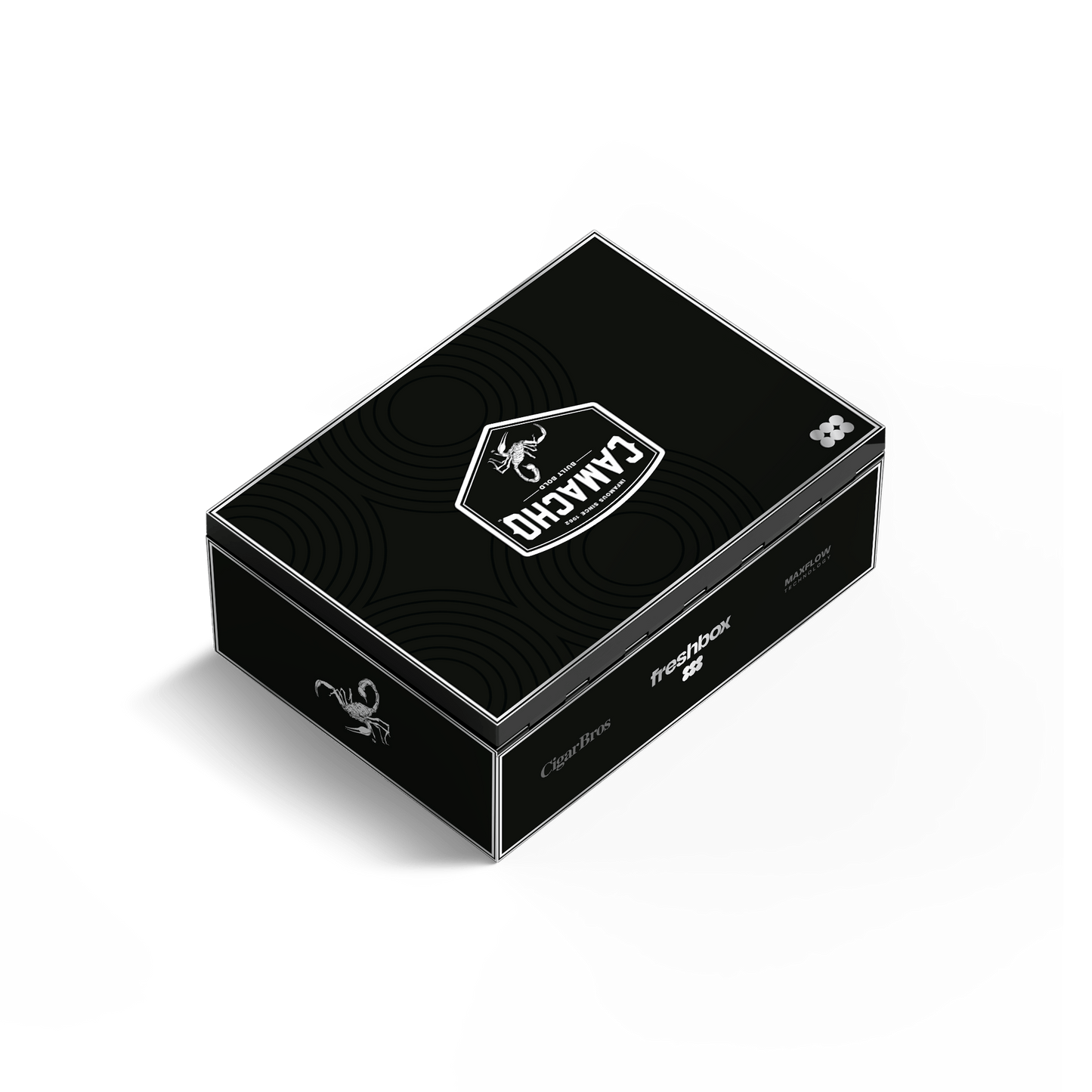 FreshBox™ Camacho Black Edition Humidor Starter Kit