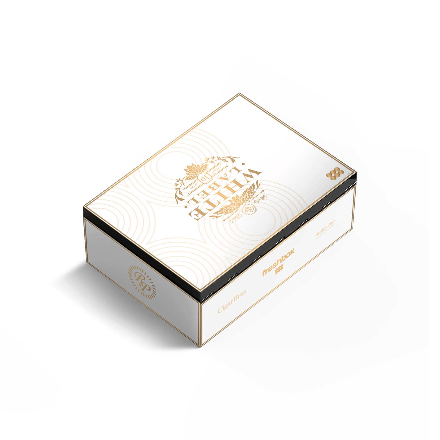FreshBox™ Rocky Patel White Label Edition Humidor Starter Kit