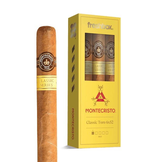 Monte Cristo Classic Toro 6x52 FreshBox | 3-Pack