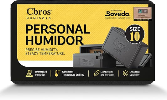 CigarBros Personal Humidor 10ct