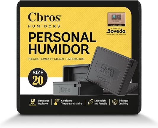 CigarBros Personal Humidor 20ct