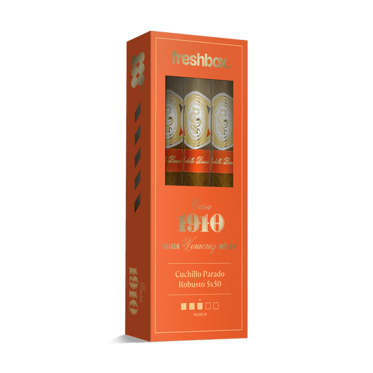 Casa 1910 Cuchillo Parado Robusto 5x50 FreshBox | 3-Pack