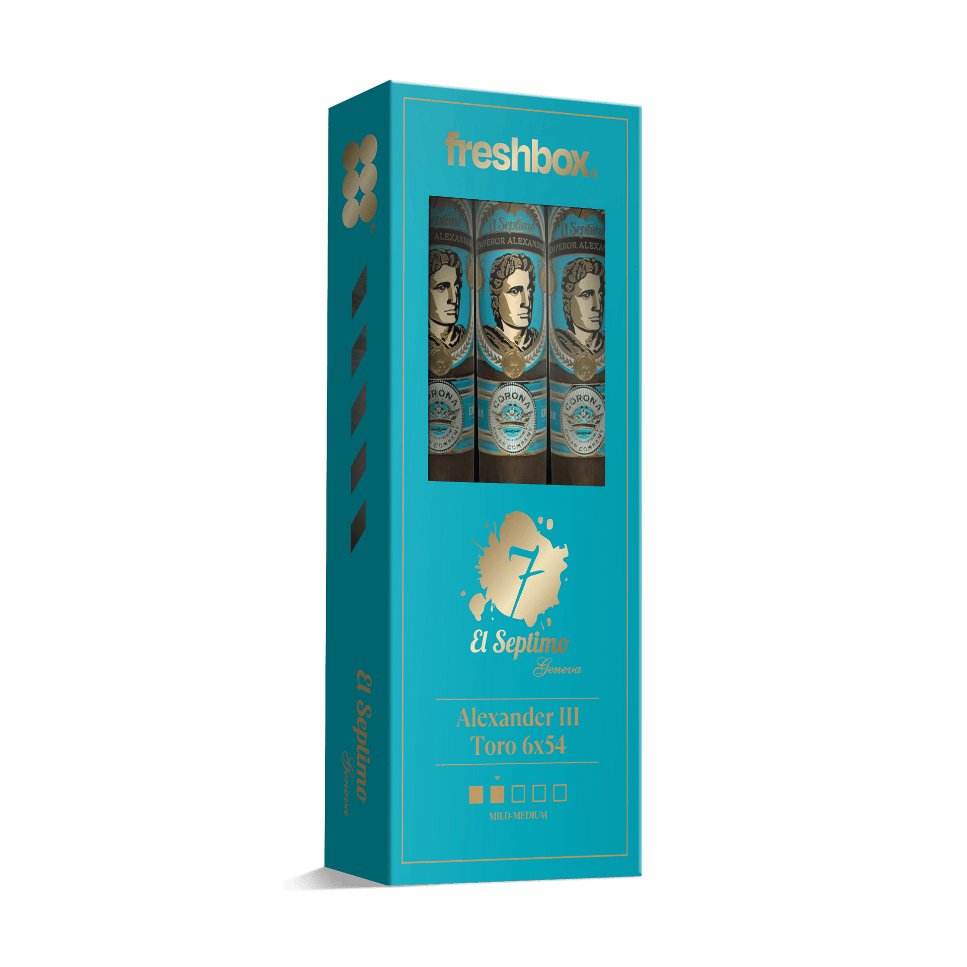 El Septimo Alexander III Toro 6x54 FreshBox | 3-Pack