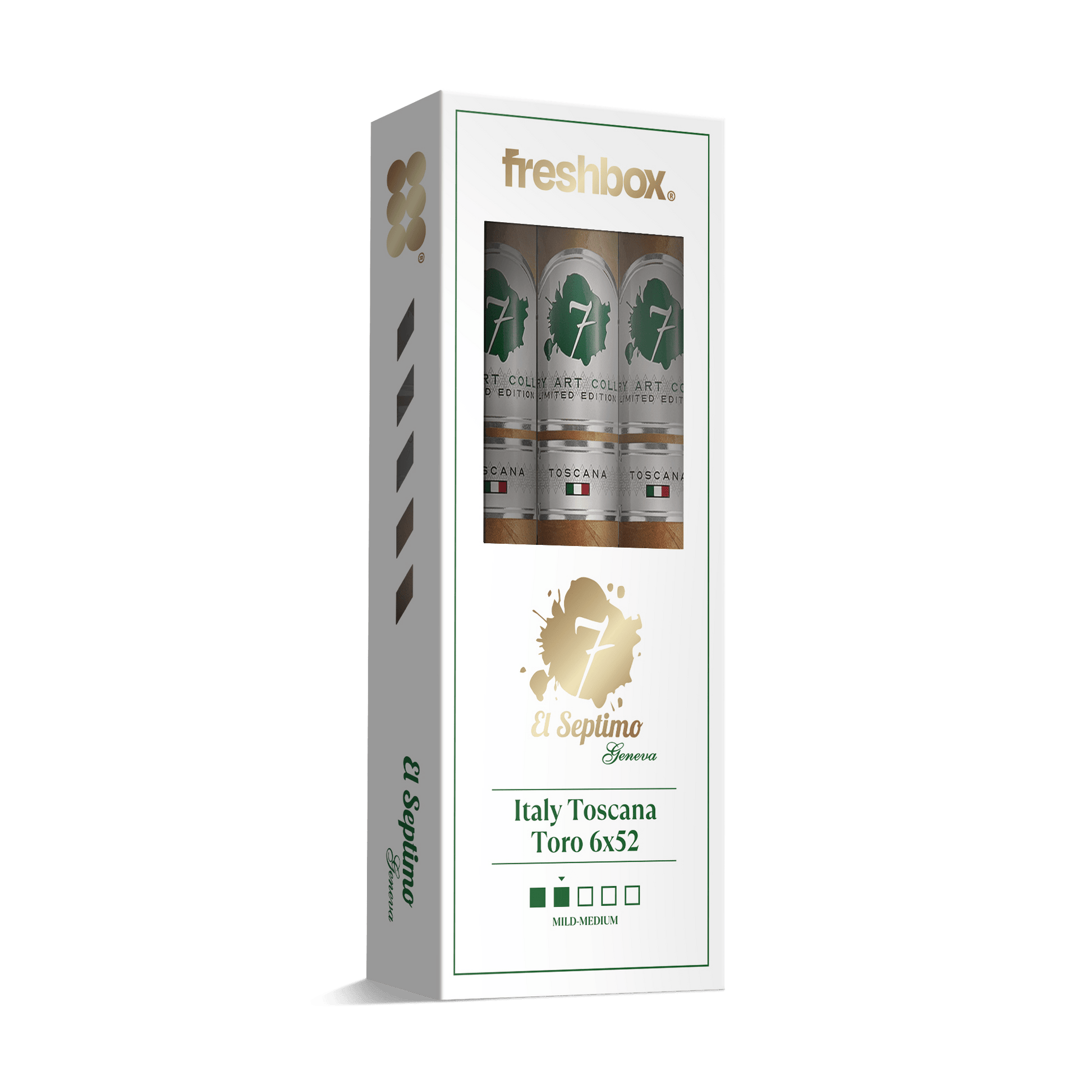 El Septimo Italy Toscana Toro 6x52 FreshBox | 3-Pack