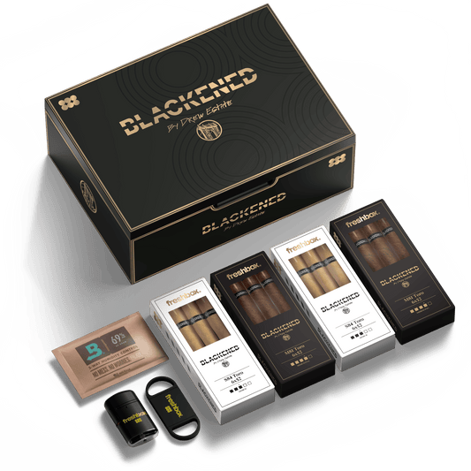 FreshBox Blackened Humidor BMR Edition Starter Kit