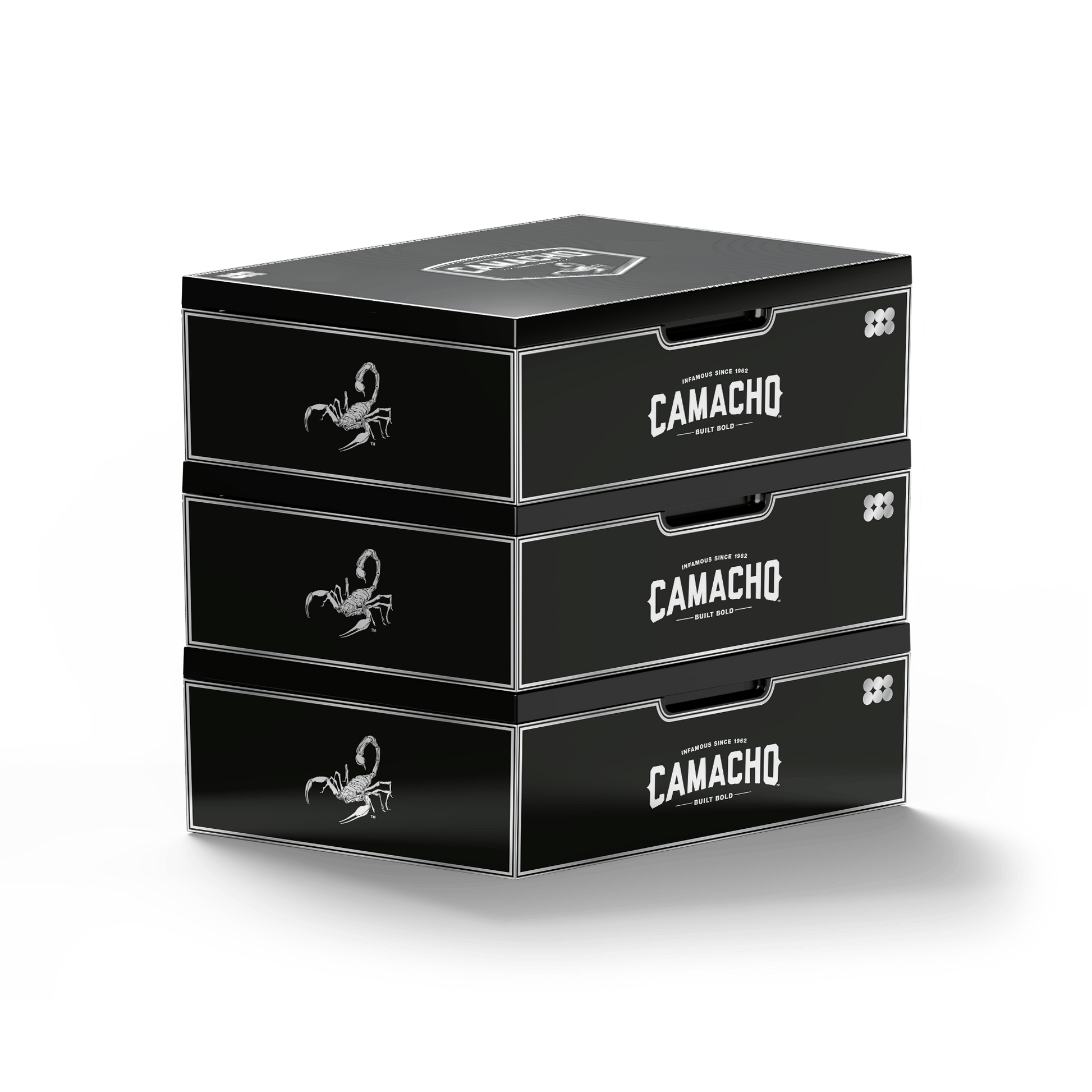 FreshBox™ Camacho Black Edition Humidor Starter Kit