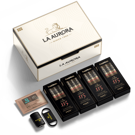 FreshBox™ La Aurora Edition Humidor Starter Kit