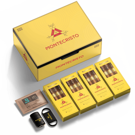 FreshBox™ Montecristo Classic Edition Humidor Starter Kit