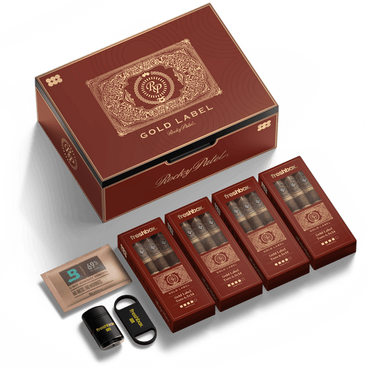 FreshBox™ Rocky Patel Gold Label Edition Humidor Starter Kit