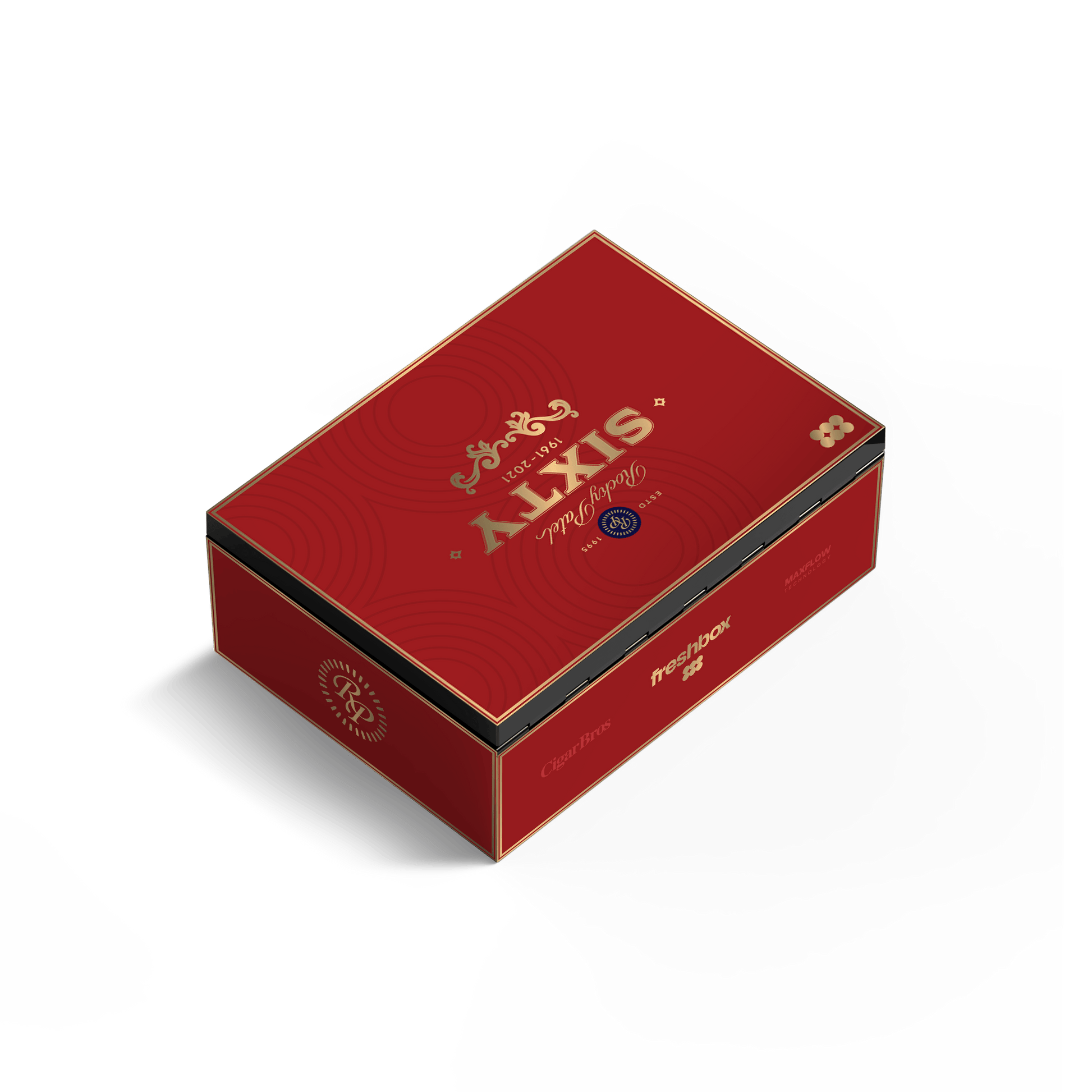 FreshBox™ Rocky Patel Sixty Edition Humidor Starter Kit