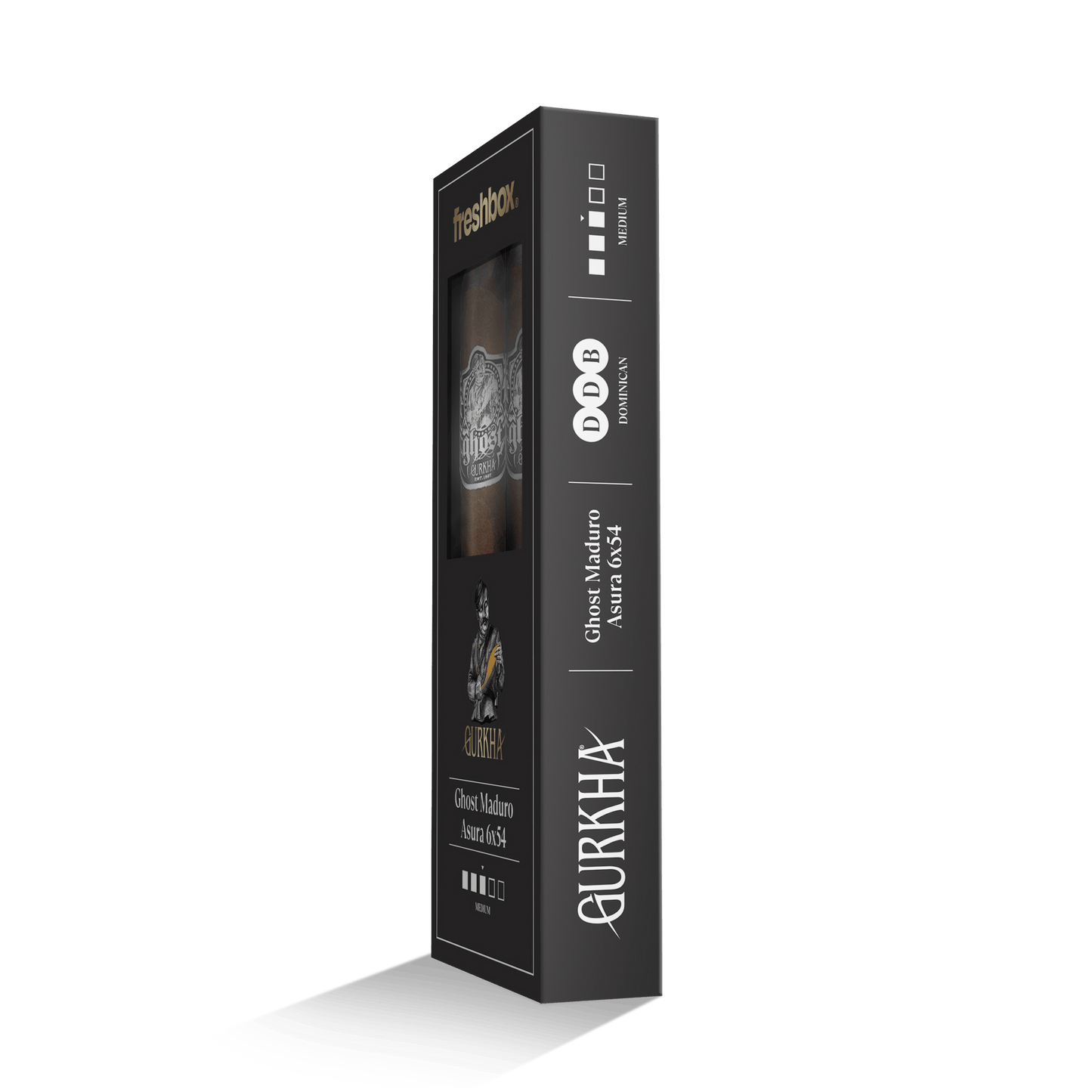 Gurkha Ghost Maduro Asura 6x54 FreshBox | 3-Pack