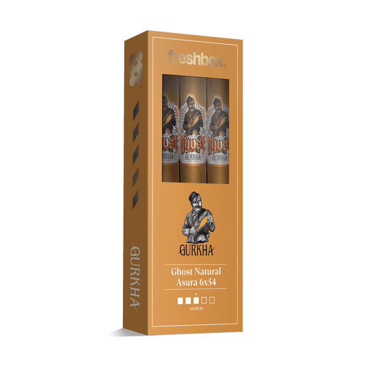 Gurkha Ghost Natural Asura 6x54 FreshBox | 3-Pack