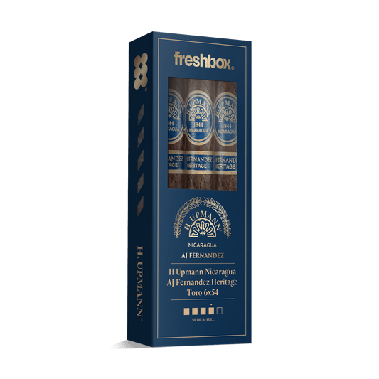 H Upmann Nicaragua AJ Fernandez Heritage 6x54 FreshBox | 3-Pack