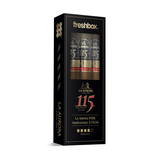 La Aurora 115th Anniversary 5.75x54 FreshBox | 3-Pack