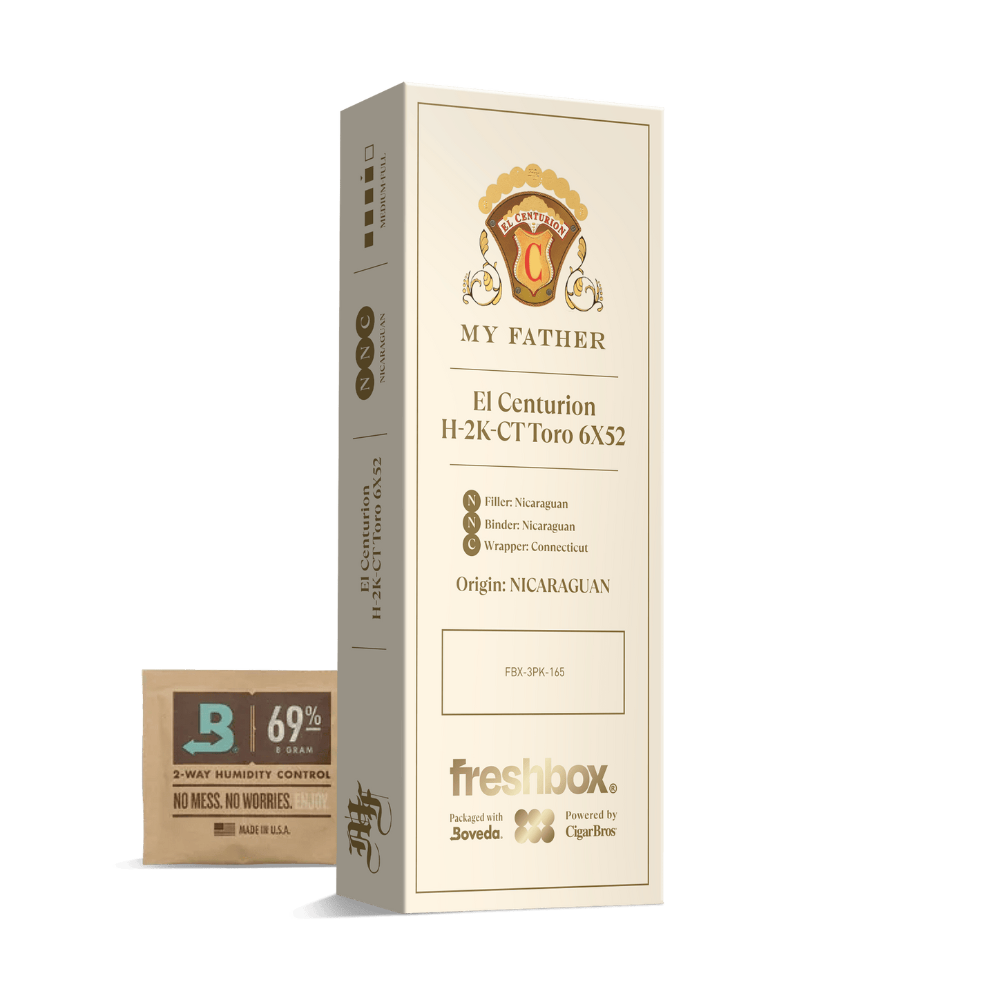 My Father El Centurion H 2k ct Toro 6x52 FreshBox | 3-Pack