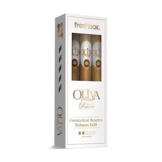 Oliva Connecticut Robusto 5x50 FreshBox | 3-Pack