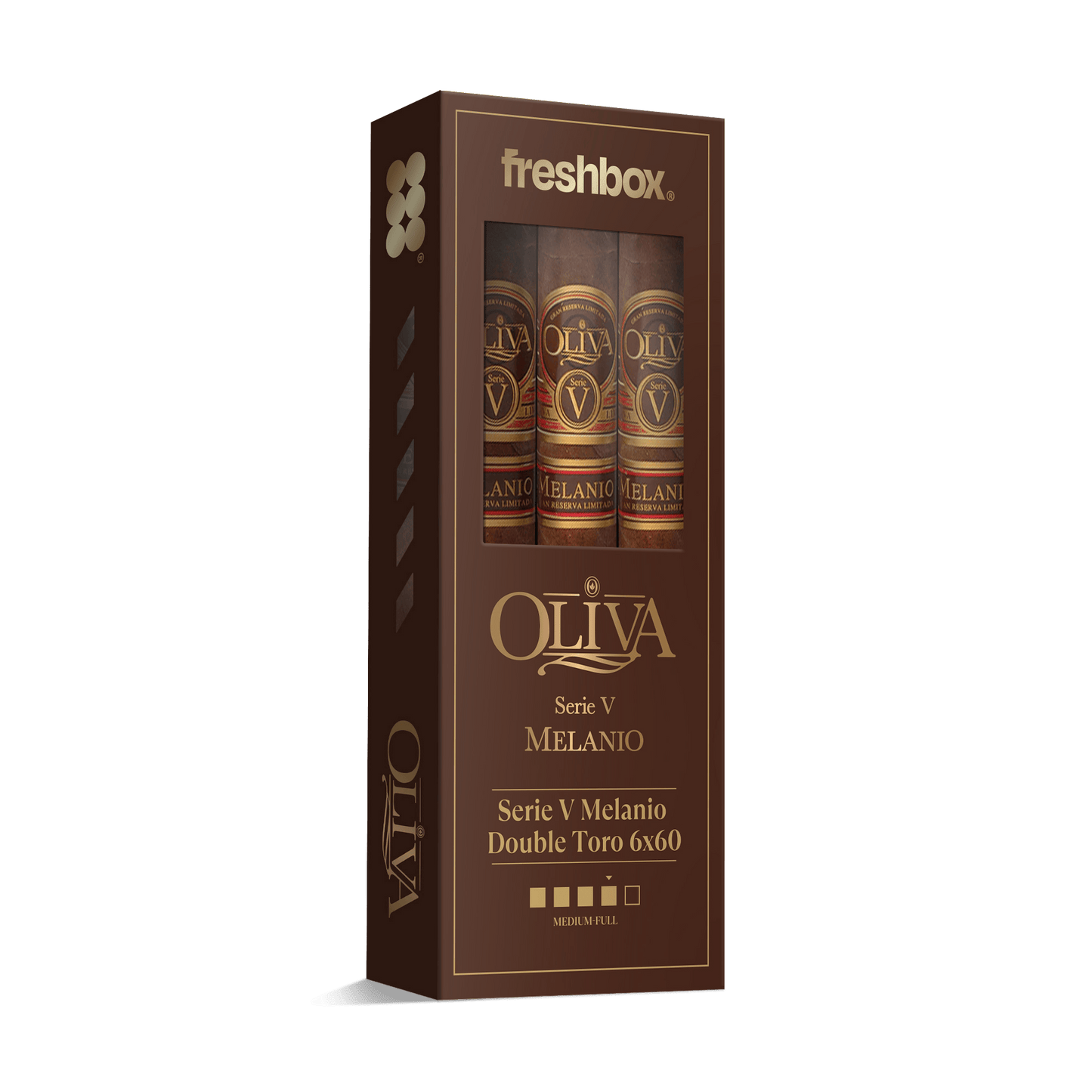 Oliva Serie V Melanio Double Toro 6x60 FreshBox | 3-Pack