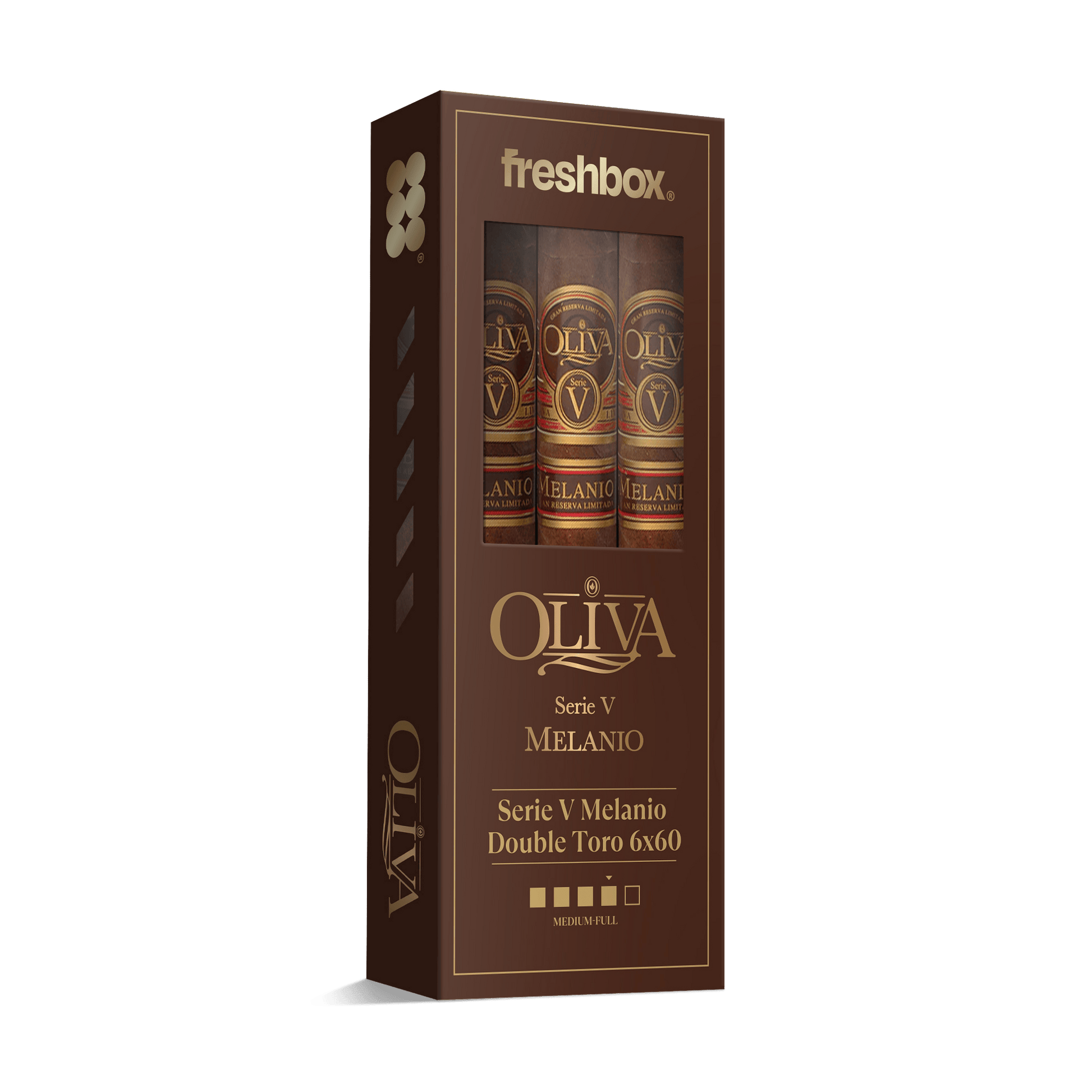 Oliva Serie V Melanio Double Toro 6x60 FreshBox | 3-Pack