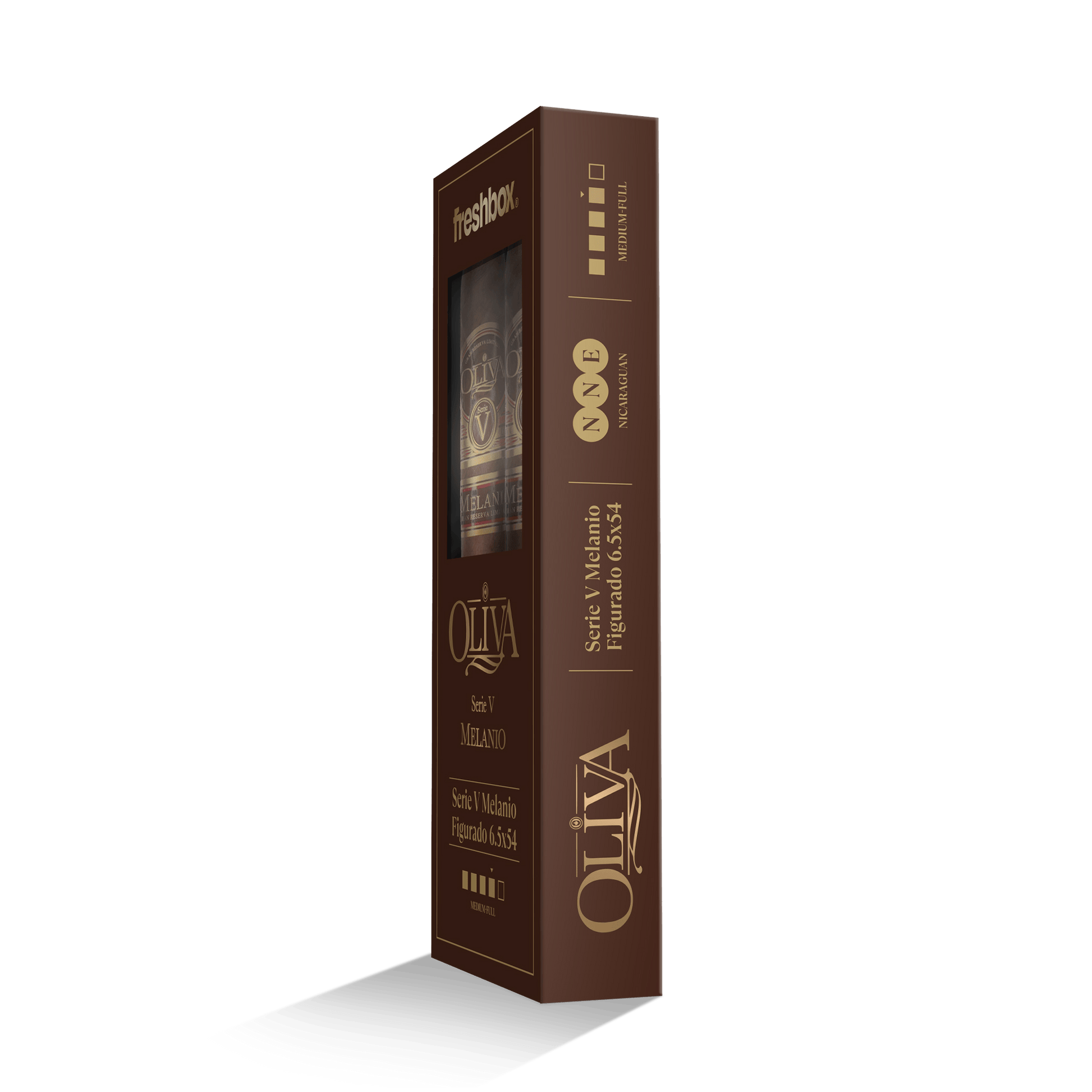 Oliva Serie V Melanio Figurado 6.5x54 FreshBox | 3-Pack