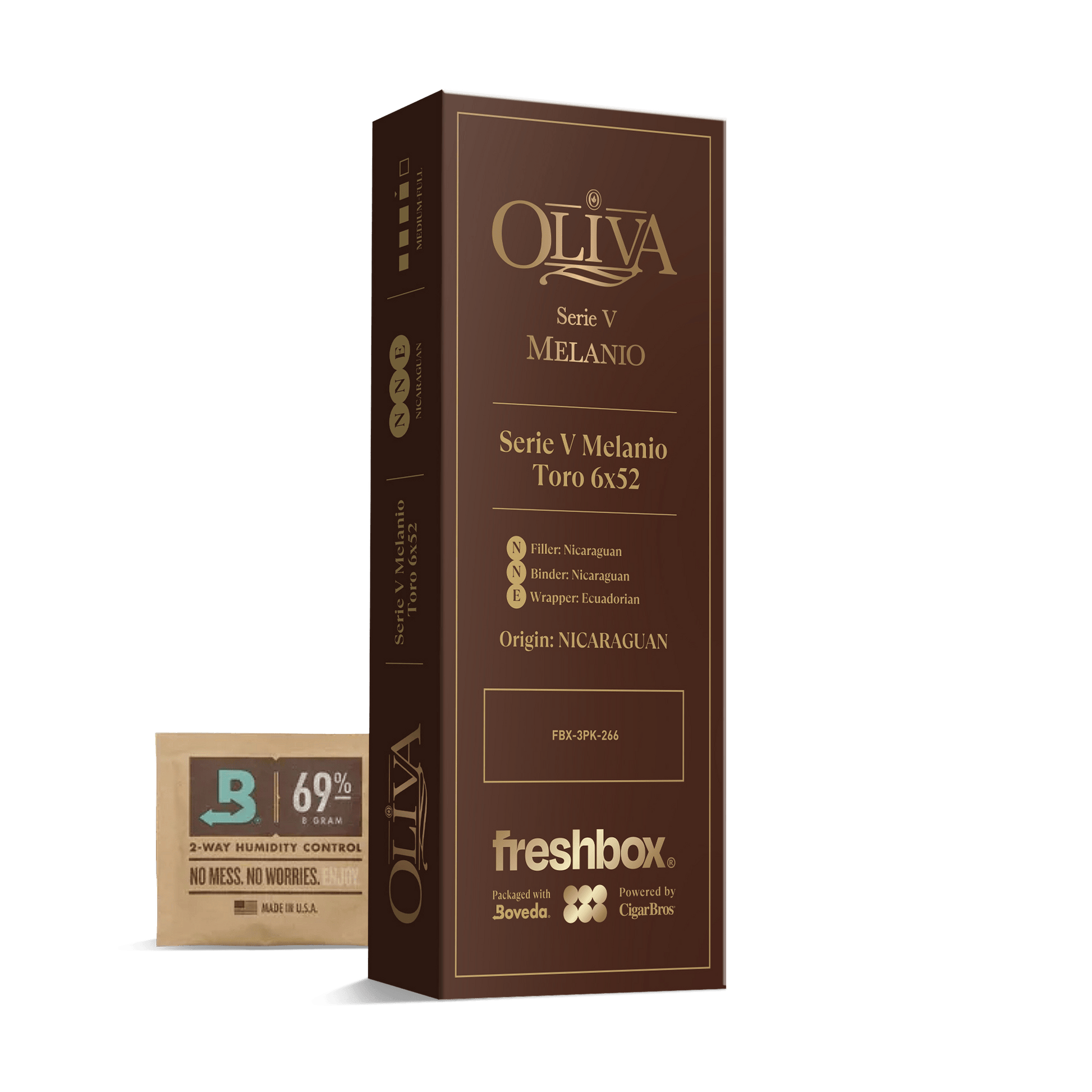 Oliva Serie V Melanio Toro 6x52 FreshBox | 3-Pack