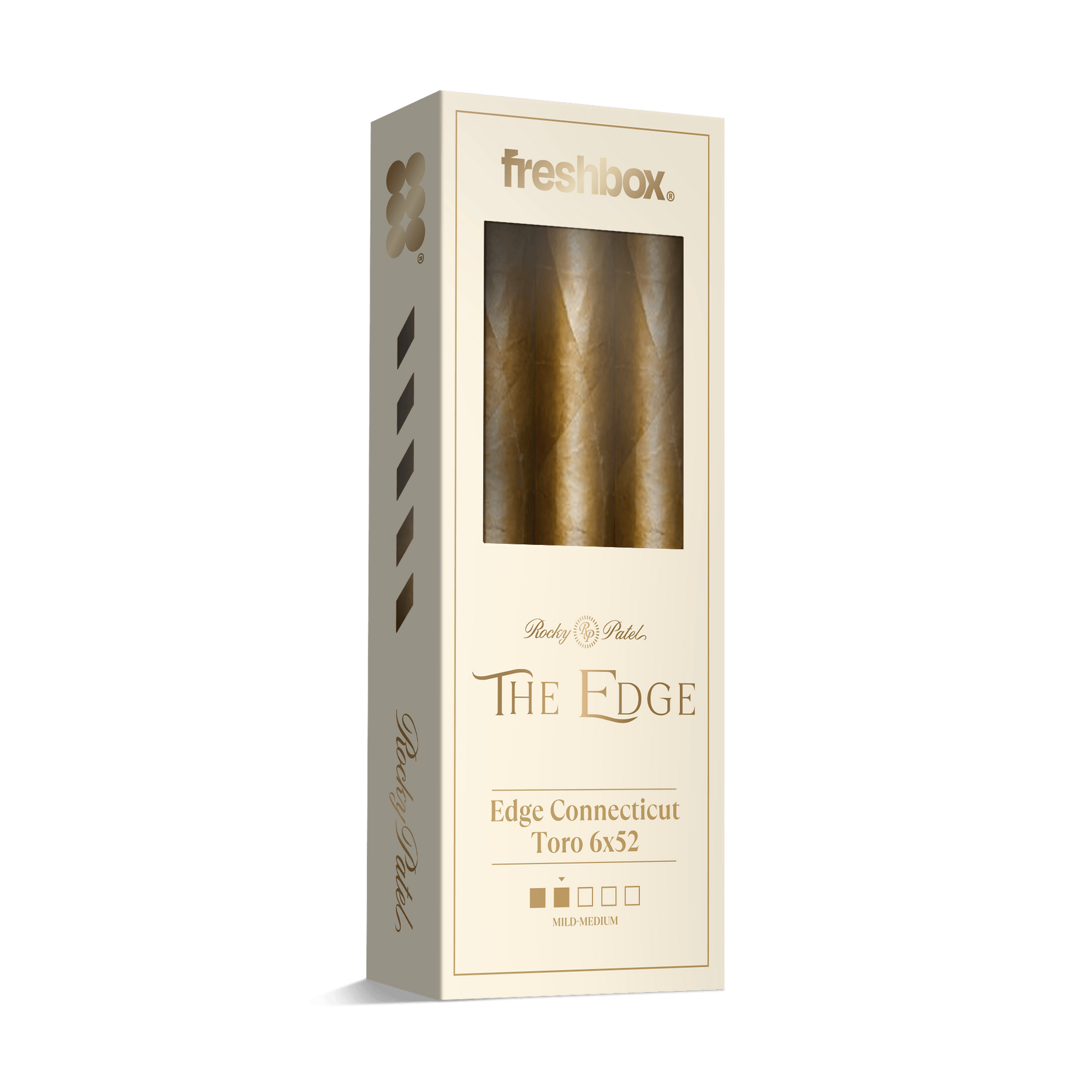 Rocky Patel Edge Connecticut Toro 6x52 FreshBox | 3-Pack
