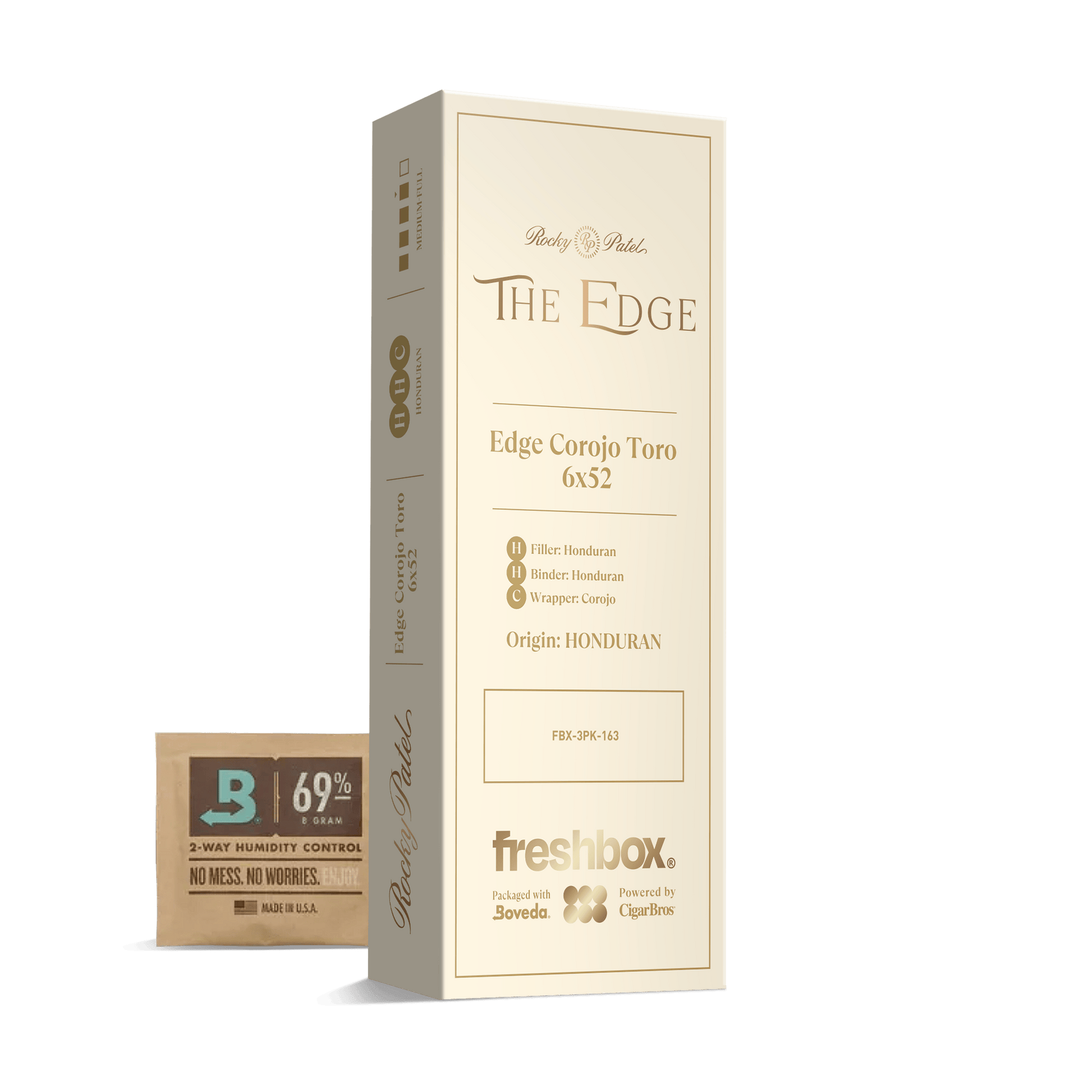 Rocky Patel Edge Corojo Toro 6x52 FreshBox | 3-Pack