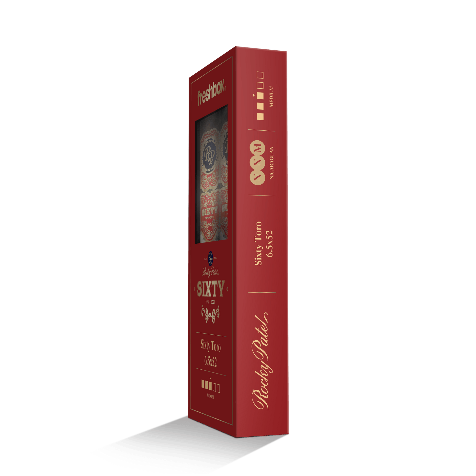 Rocky Patel Sixty Toro 6.5x52 FreshBox | 3-Pack