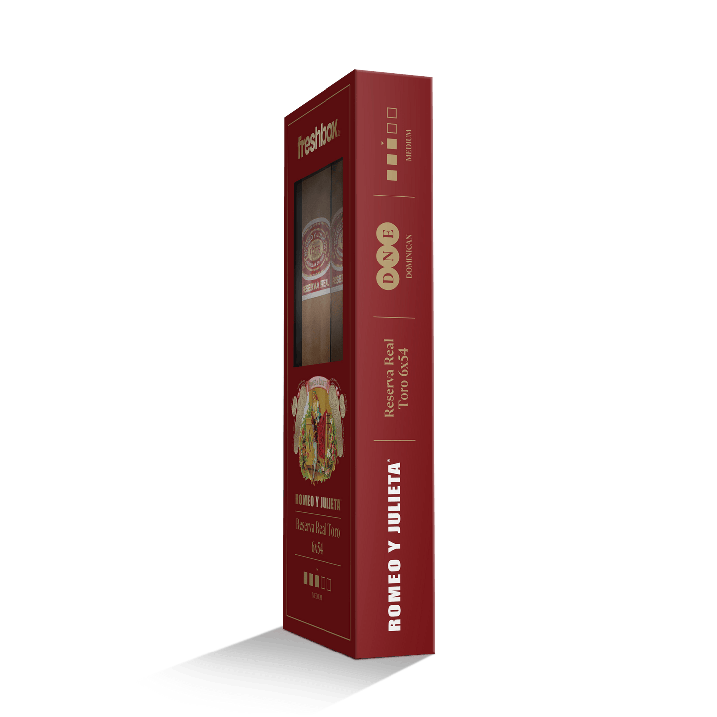 Three Romeo y Julieta Reserva Real Toro cigars